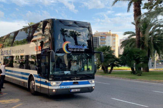 Solmar bus vakanties naar spanje