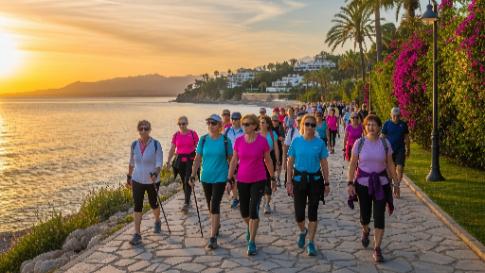 Wandel 4-daagse Marbella Aparthotel Monarque Sultán